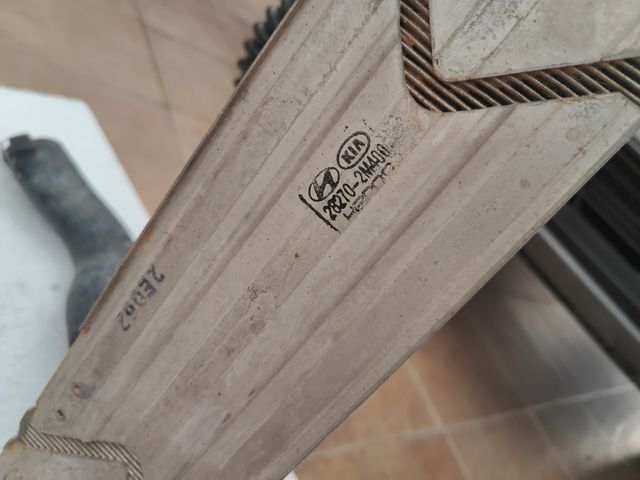 Tucson NX4 intercooler