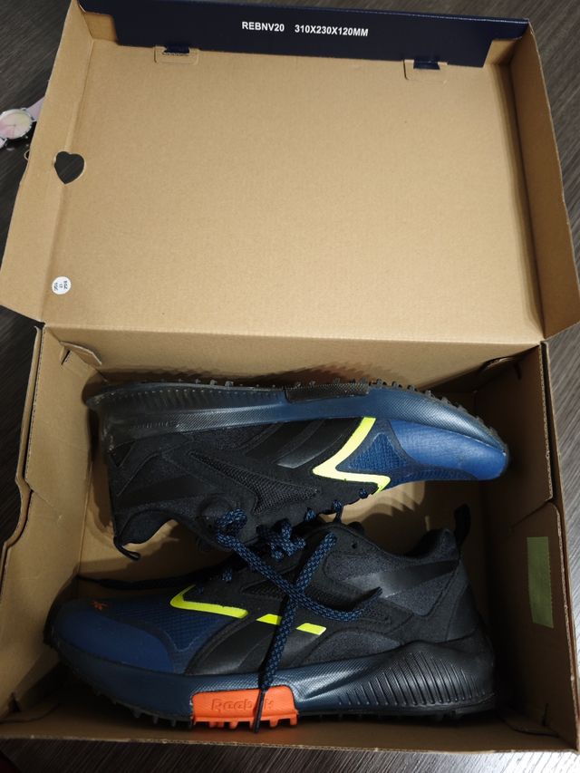 Zapatillas Reebok - Azul y Negro