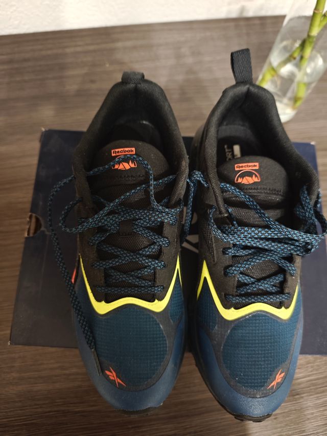 Zapatillas Reebok - Azul y Negro