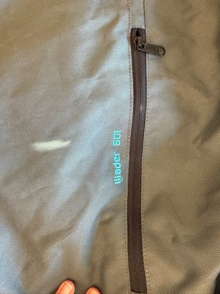 Mochila Quechua gris oscura