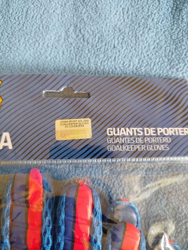 Guantes portero niño
