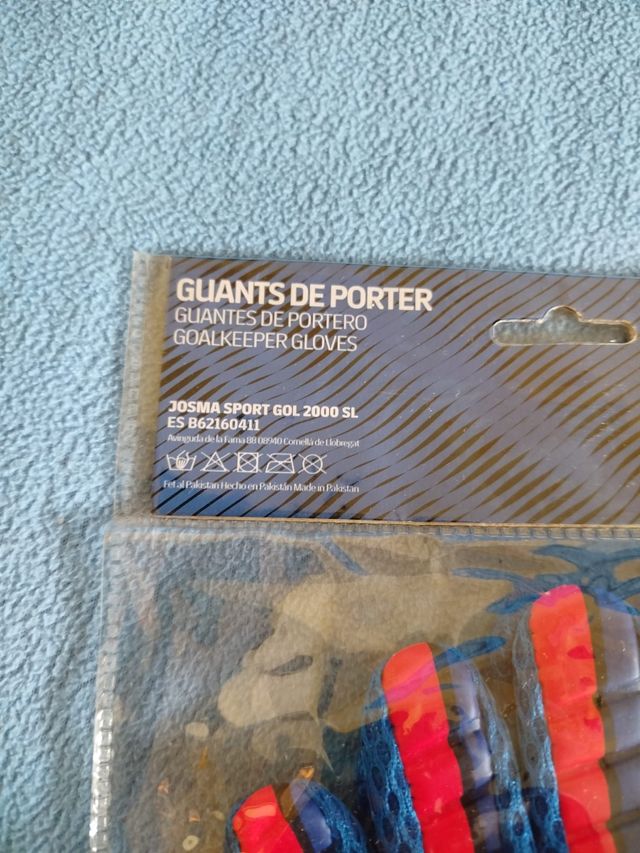 Guantes portero niño