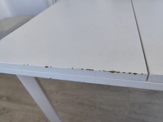 Mesa extensible blanca - madera