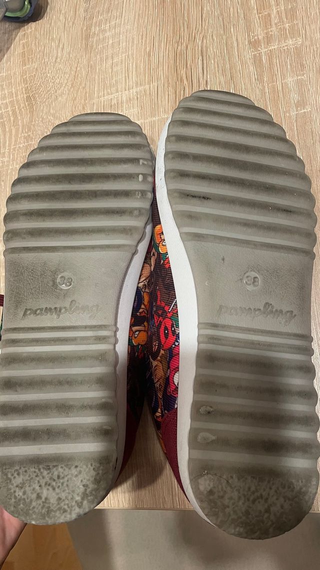 Zapatillas Pampling Malvados - Rojo - 38