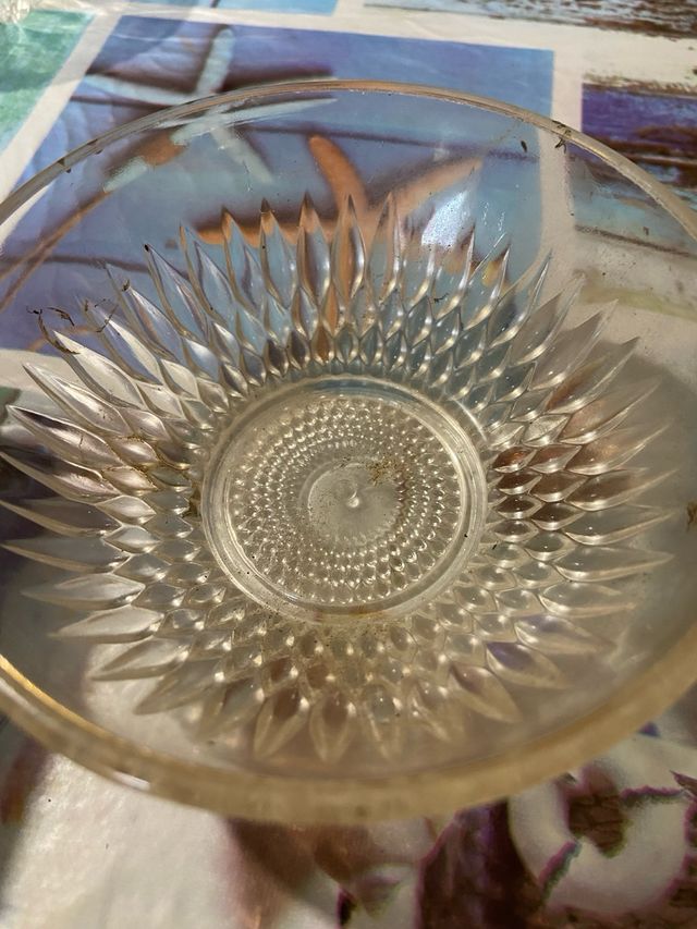 Set 7 coppette vetro 