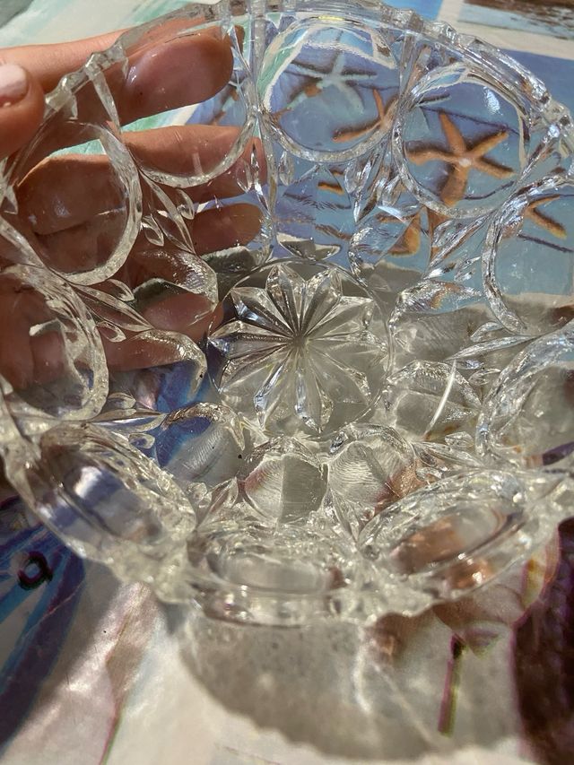 Set 7 coppette vetro 