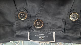 Pantaloni cargo Elisabetta Franchi neri