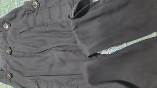 Pantaloni cargo Elisabetta Franchi neri