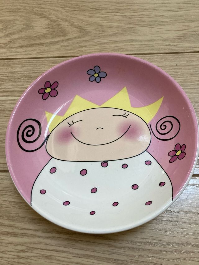 Plato y cubiertos Sia Kids - Niña