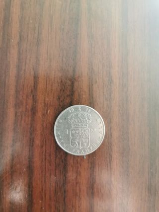 Moneda 1 Corona Sueca 1972