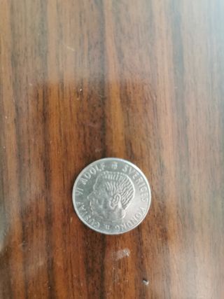 Moneda 1 Corona Sueca 1972