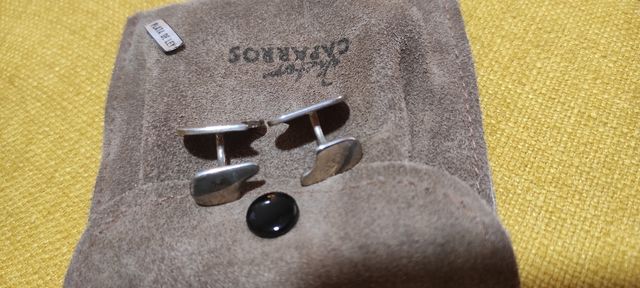 Gemelos plata Víctor Caparrós vintage