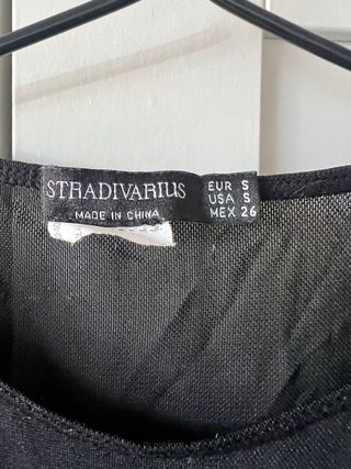 Bodi negro Stradivarius - Talla S