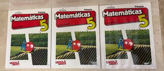 libros matemáticas de quinto primaria