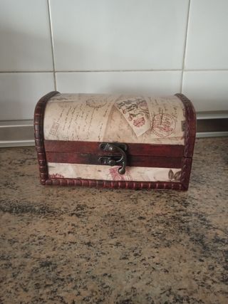 Cofre madera vintage