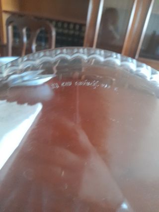 Molde de tarta de cristal