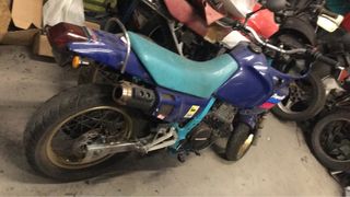 Honda Dominator sin papeles