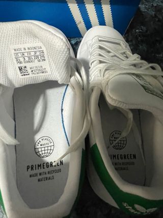 Adidas Stan Smith - Zapatillas Blancas y Verdes 35