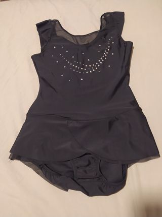 Maillot de gimnasia negro