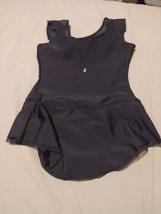 Maillot de gimnasia negro