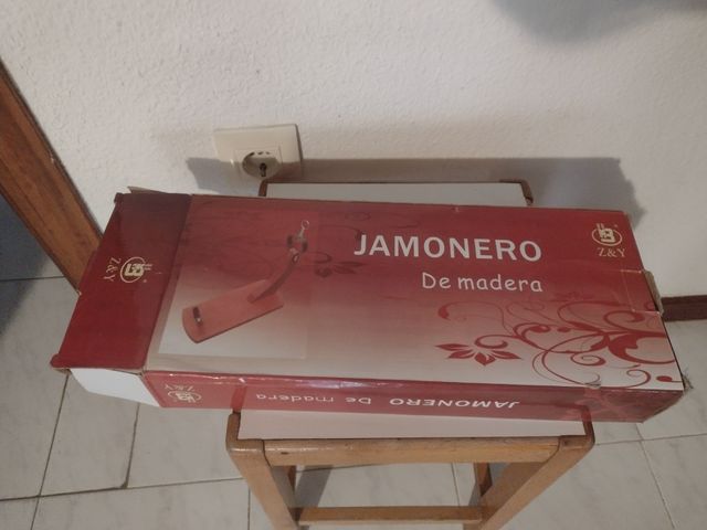 Jamonero madera 