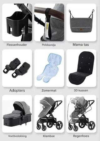 Vendo Movebaby™ Luxe 3‑in‑1, muy poco uso, en esta