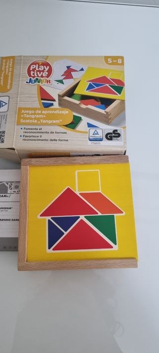 Juegos de mesa infantiles: Tangram, Mistigri, cara