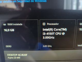 Pc táctil Acer All in One