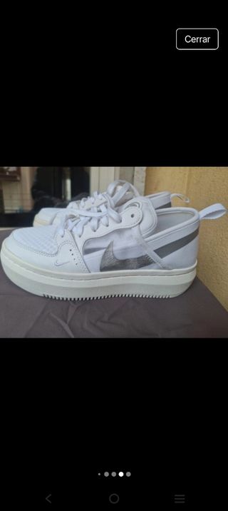 Zapatillas Nike blancas mujer talla 36