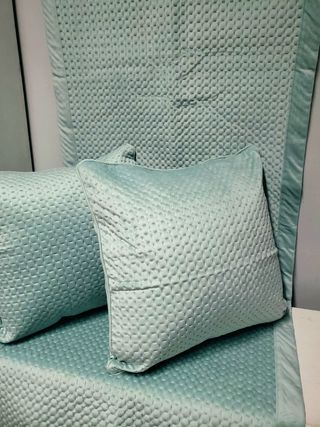 Tapa-pés & Almofadas em Veludo - várias cores disp