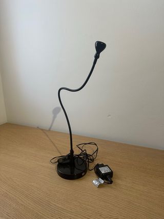 Lampara Escritorio LED - Flexo Negra