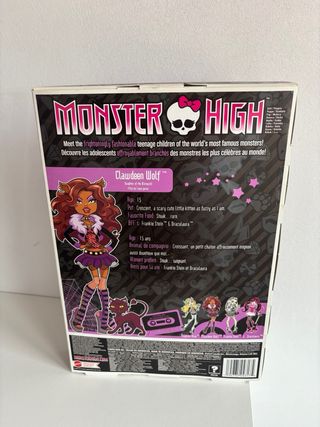Monster High Clawdeen Wolf - Caja Creeproduction