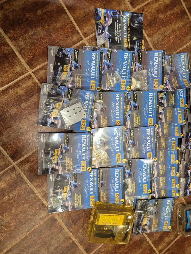 Lote piezas Renault f1 thunder tiger rc 1/10