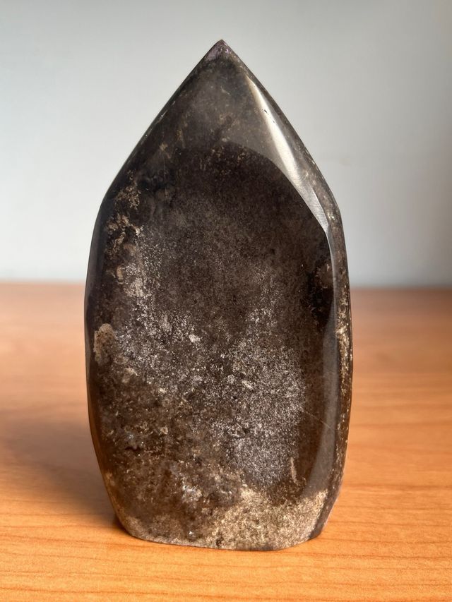 Geoda de esfalerita negra