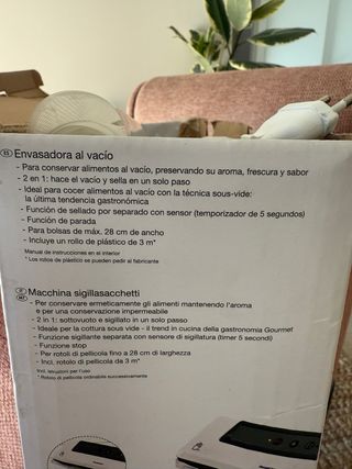 Envasadora al vacío SilverCrest