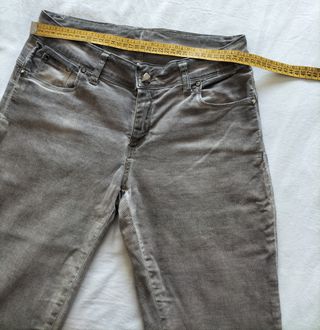 Pantalones ELGHTH grises mujer