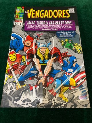 LOS VENGADORES » LOTE BIBLIOTECA MARVEL NÚMEROS 1