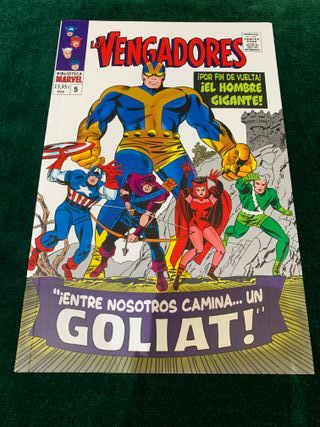 LOS VENGADORES » LOTE BIBLIOTECA MARVEL NÚMEROS 1
