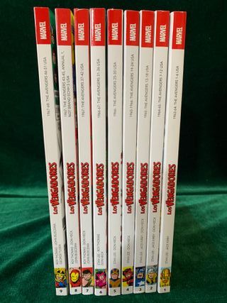 LOS VENGADORES » LOTE BIBLIOTECA MARVEL NÚMEROS 1