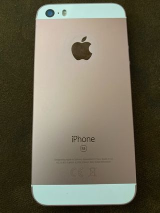 iPhone SE Rosa 128GB todo original