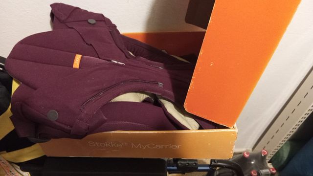 Mochila portabebe. Stokke MyCarrier: poquísimo uso
