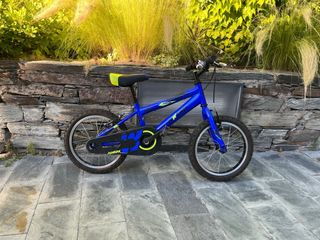Bicicleta niño 16" azul