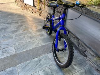 Bicicleta niño 16" azul