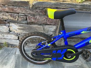 Bicicleta niño 16" azul