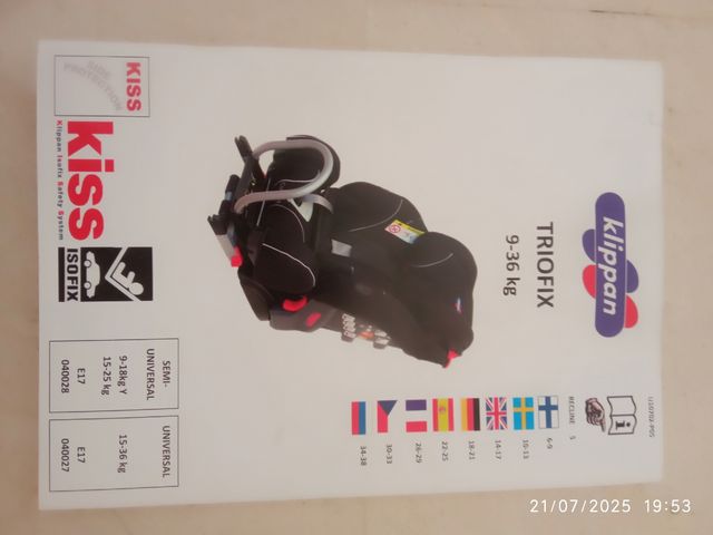 Silla coche Klippan Triofix