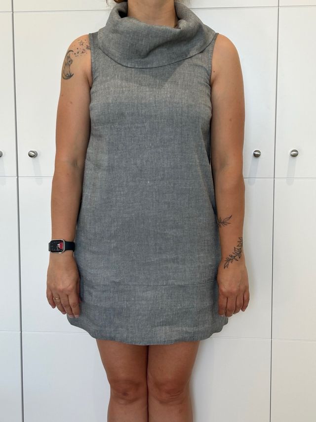Vestido gris invierno - Talla L