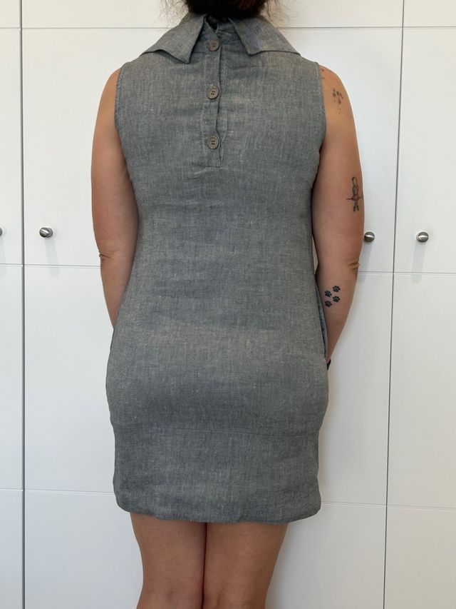 Vestido gris invierno - Talla L
