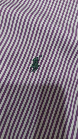 Camicia Ralph Lauren L - Rigata Viola