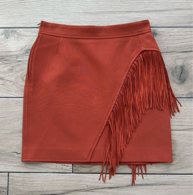 Mini Falda Maje Naranja