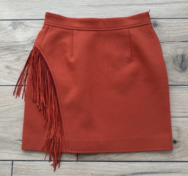 Mini Falda Maje Naranja